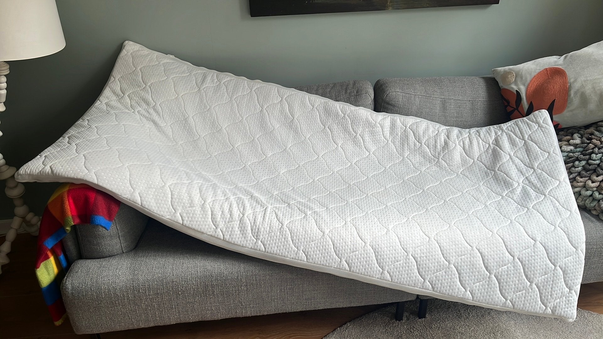 Topper 1 persoons, Ophalen, Gebruikt, 90 cm, Eenpersoons