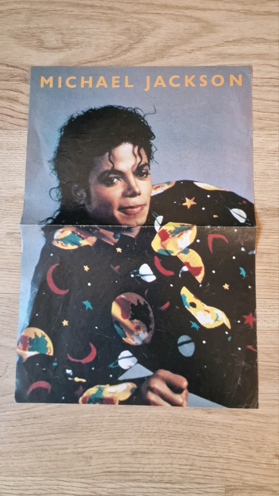 Michael Jackson jaren '80 magazine poster 26x39cm, Verzamelen, Ophalen of Verzenden