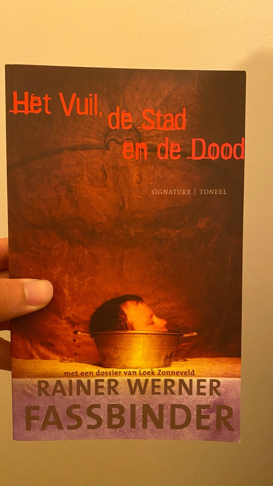 Het Vuil, de Stad en de Dood - Rainer Werner Fassbinder, Ophalen of Verzenden, Zo goed als nieuw, Nederland