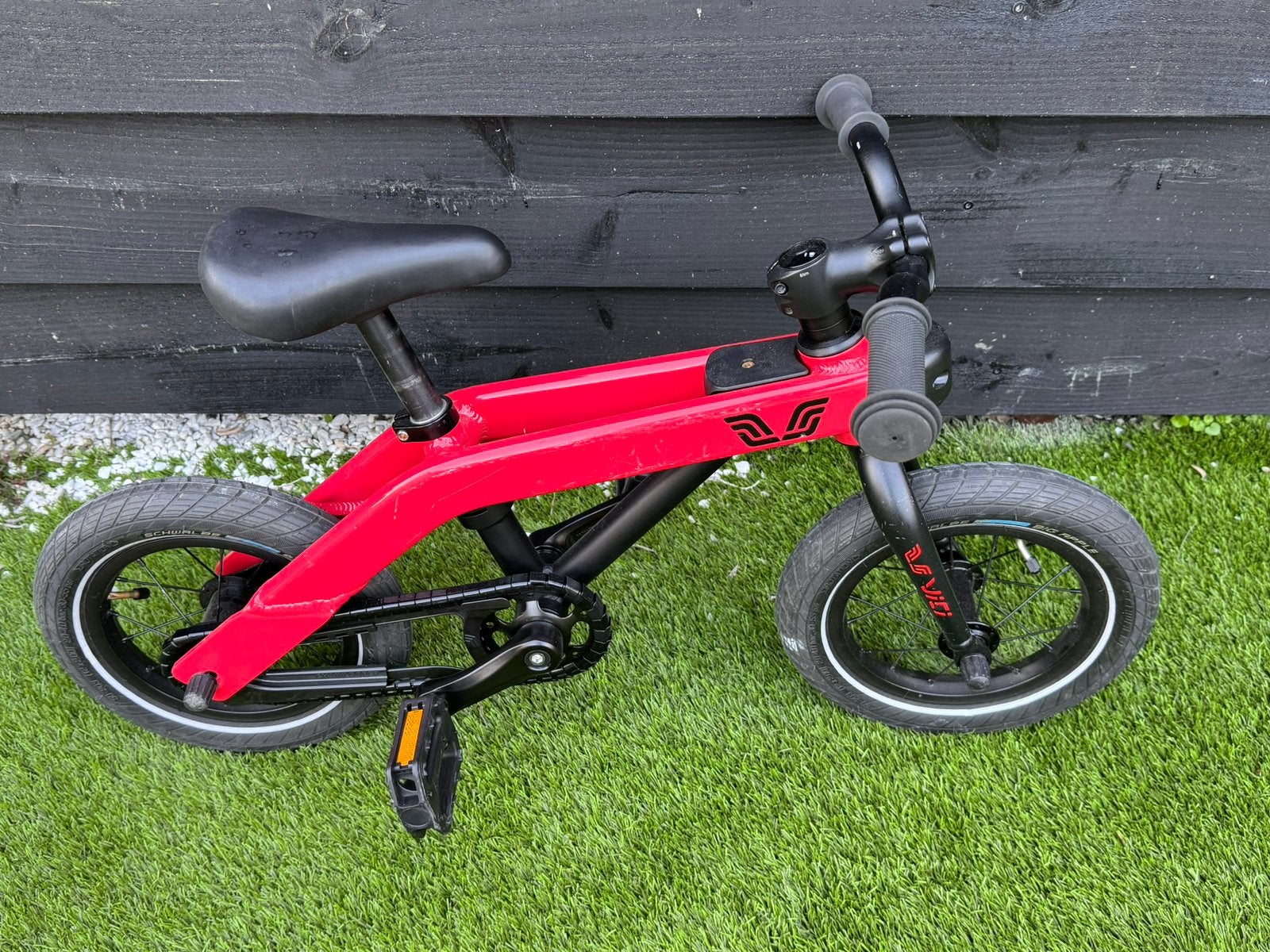 Vici meegroei-fiets rood, Ophalen, Terugtraprem, Gebruikt, Vici