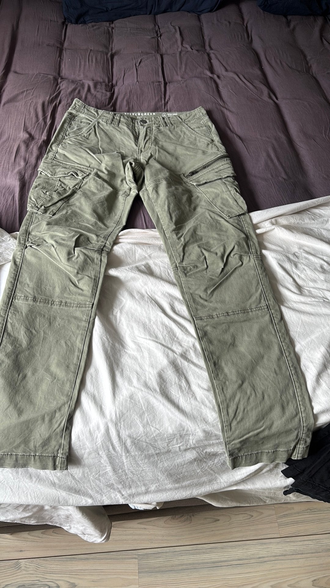 Silvercreek notch cargo broek, Ophalen of Verzenden, Zo goed als nieuw, Overige maten, Groen