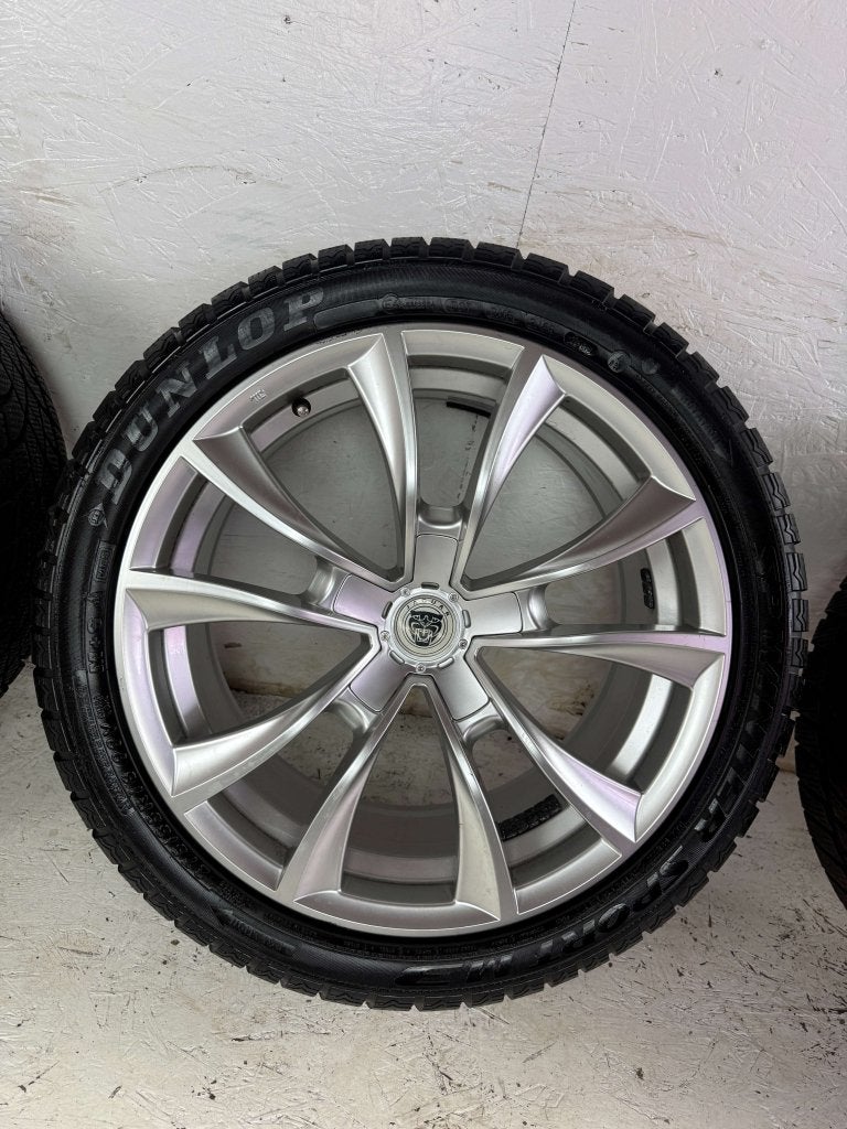 Originele Jaguar XE XF velgen 18" 5x108 F-type breedset, Auto-onderdelen, Niet ingevuld, 18 inch, Gebruikt, 275 mm
