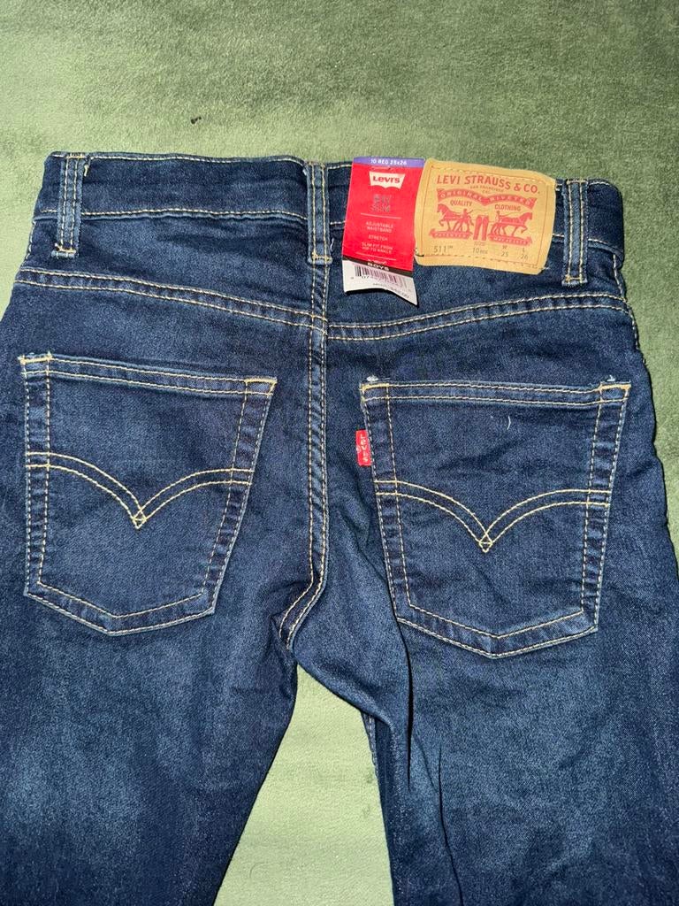 Levi's worn 511 SLIM - Slim fit jeans, Ophalen of Verzenden, Zo goed als nieuw, Blauw, Overige jeansmaten