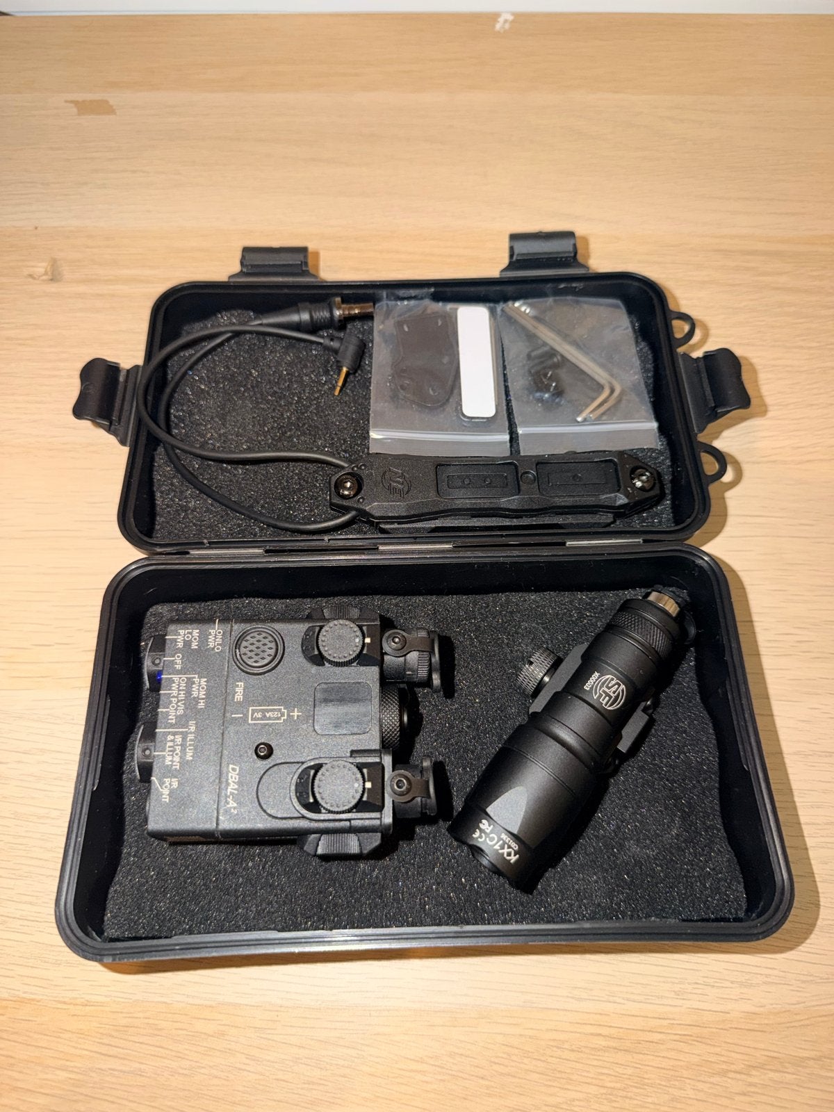 WADSN DBAL A2 Rood Groen Dot Laser Surefir M300 M600 Zaklamp, Ophalen of Verzenden, Nieuw