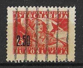 Joegoslavië Michel 492 Z gestempeld, Ophalen of Verzenden, Joegoslavië, Gestempeld