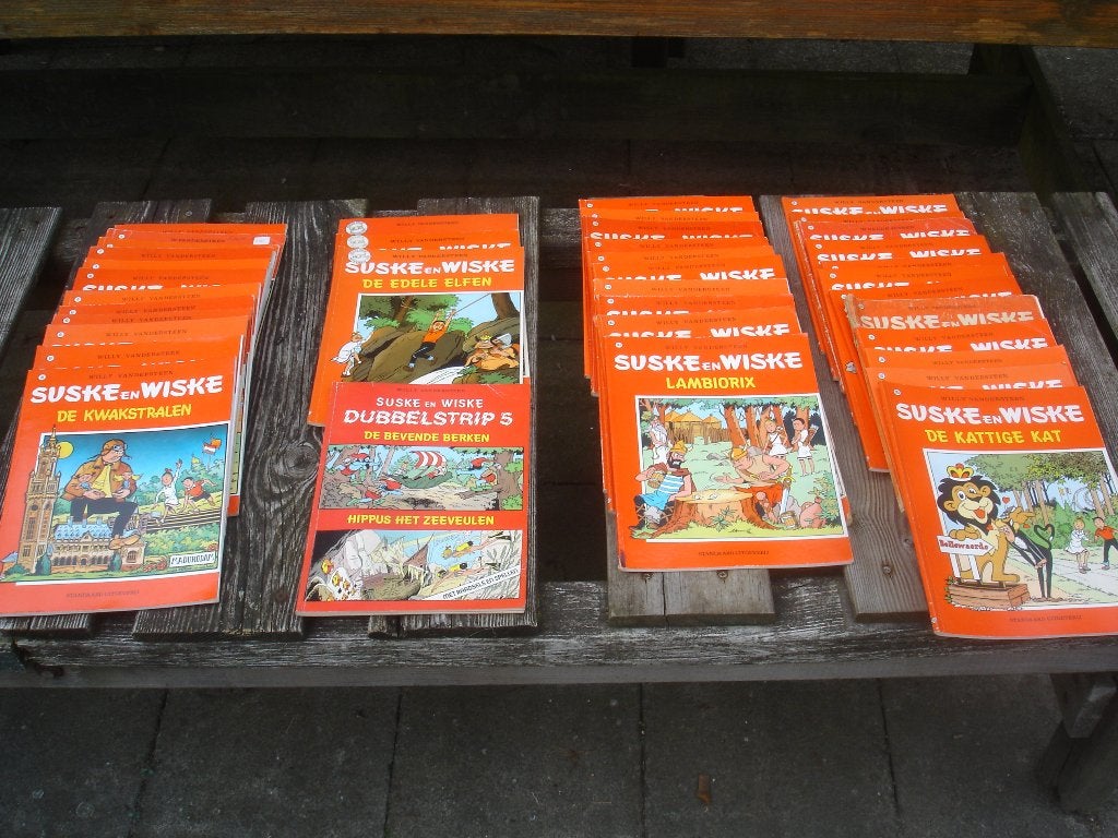 38 x Suske en Wiske., Willy Vandersteen, Meerdere stripboeken, Ophalen, Gelezen