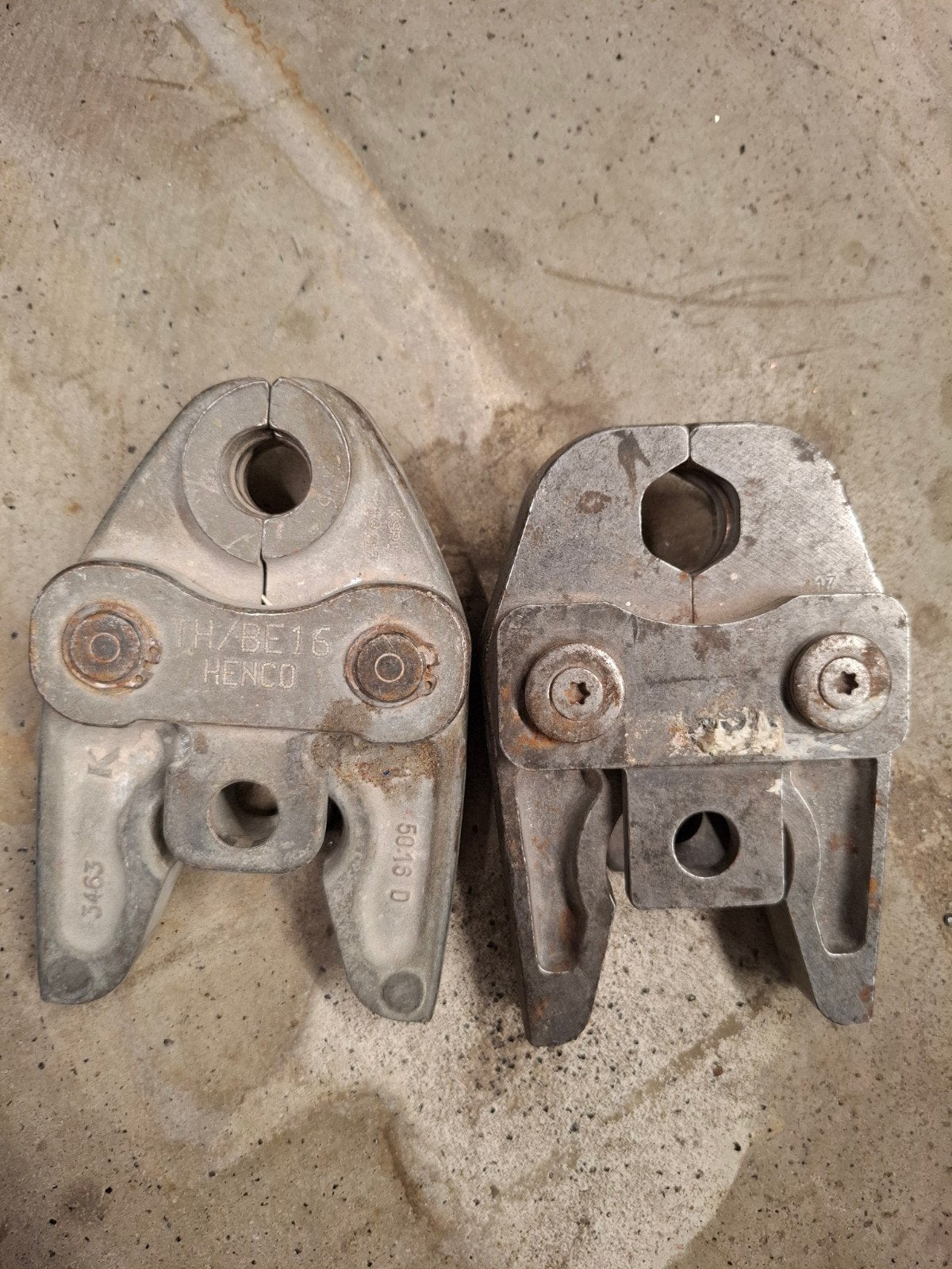 Henco TH/BE16 en VSH 00 perstangen, Doe-het-zelf en Verbouw, Ophalen, Gebruikt, Overige typen, Overige merken