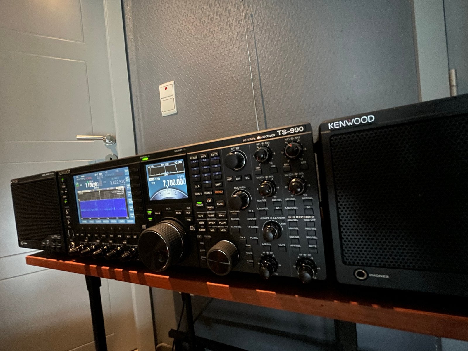 Kenwood TS-990 HF/50MHz Transceiver met SP-990, Telecommunicatie, Ophalen, Zo goed als nieuw