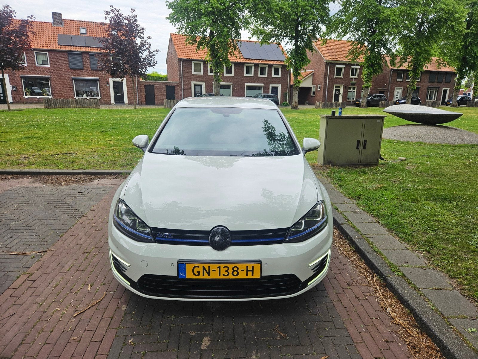 Volkswagen Golf 1.4 TSI Phev 150KW GTE 5D 2015 Wit, Auto's, 4 cilinders, Wit, 1395 cc, 1499 kg