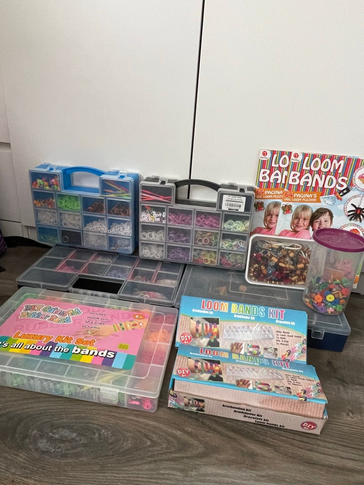 Loom Bands en Kralen Collectie - Compleet Pakket, Ophalen, Gebruikt, Kraal