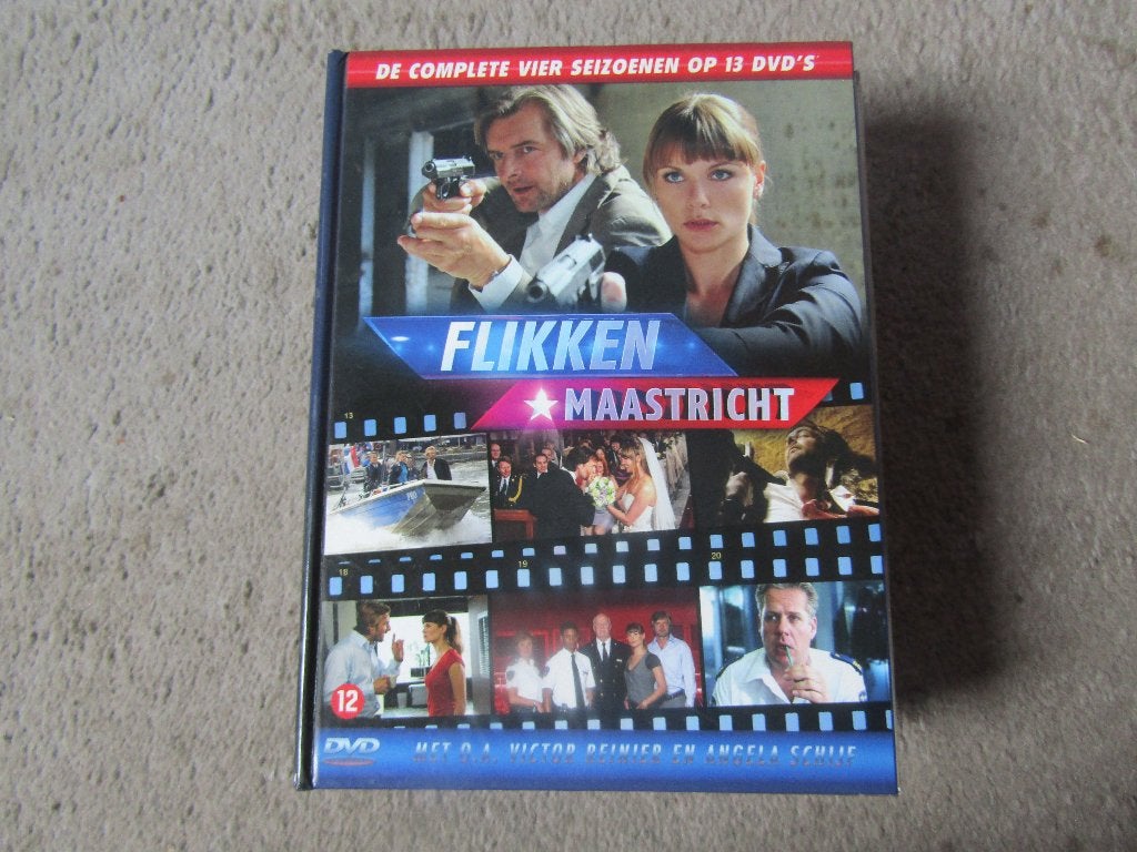 Flikken Maastricht Seizoen 1 tot 4,op 13 dvds ALLEEN OPHALEN, Vanaf 12 jaar, Ophalen, Gebruikt, Actie en Avontuur