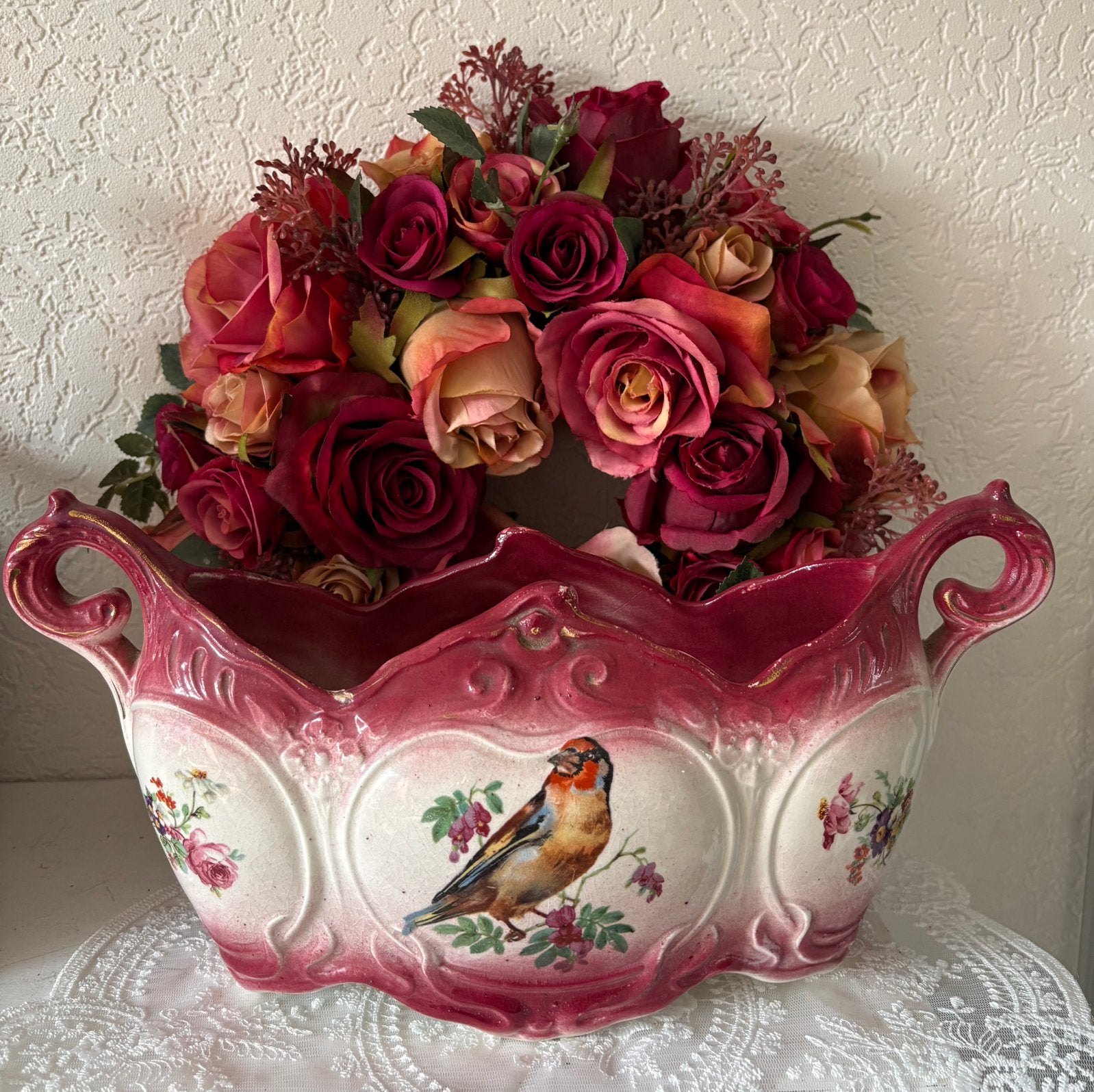 Antieke Franse jardinière, Ophalen of Verzenden