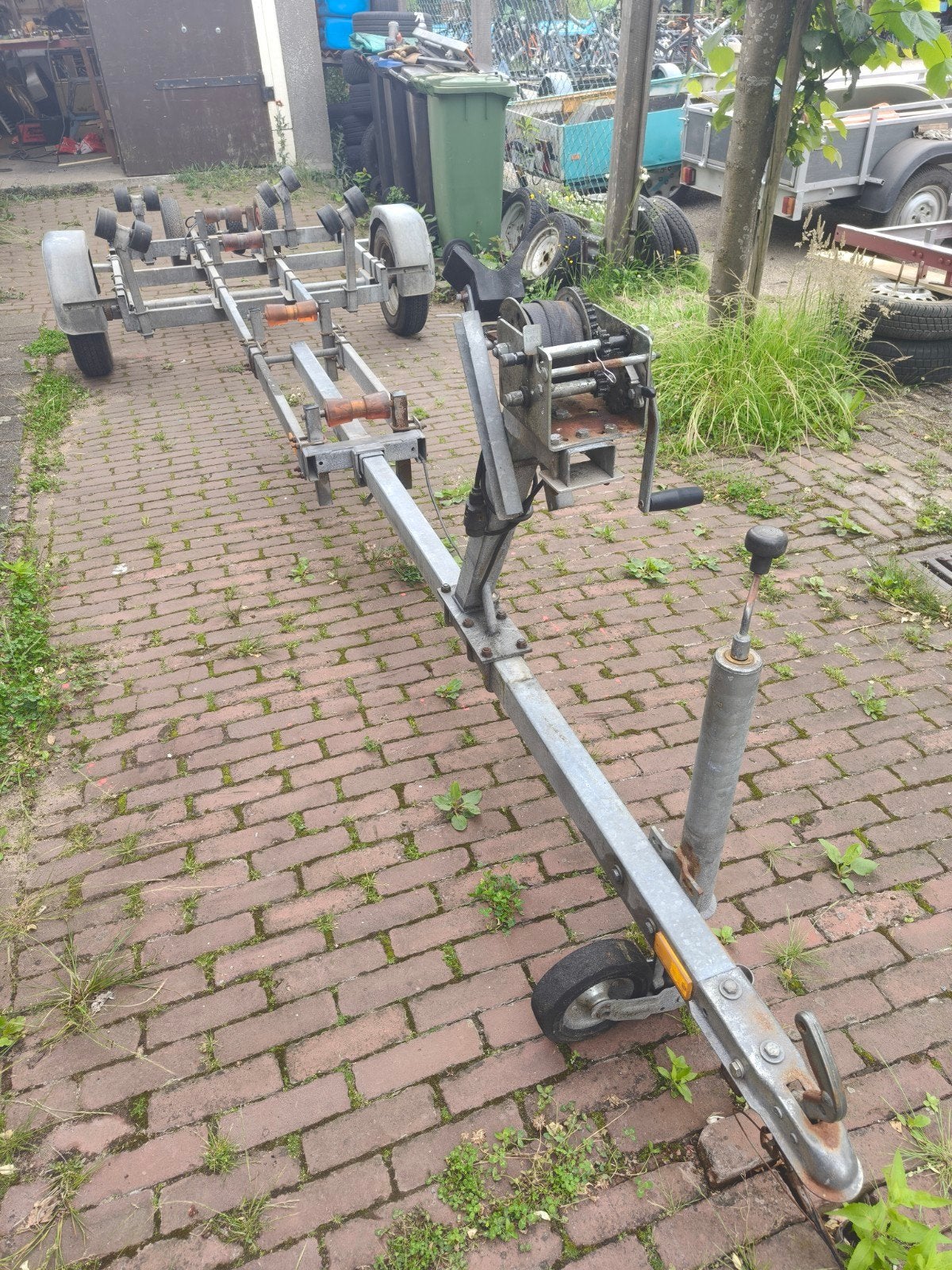 Te koop boottrailer, Ophalen, Zo goed als nieuw