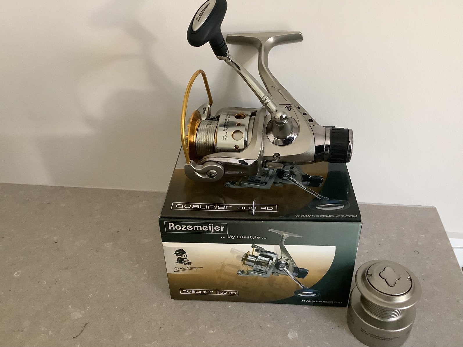 NIEUW! Vismolen molentje vissen Rozemeijer qualifier 300 RD, Ophalen of Verzenden, Nieuw, Molen