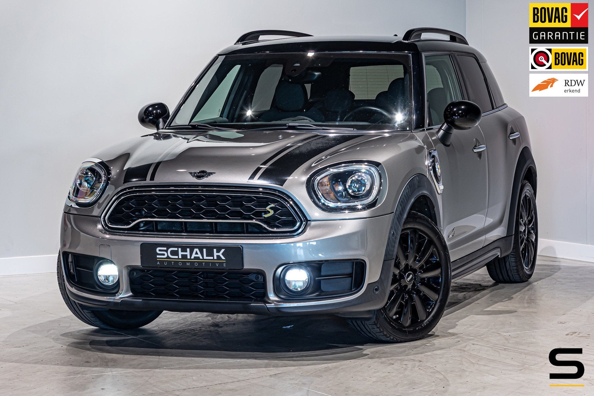 Mini Countryman 1.5 Cooper S E ALL4 Chili|HUD|1eig|StoelVerw, Auto's, Dealer onderhouden, Gebruikt, Leder en Stof, Plug-in hybride