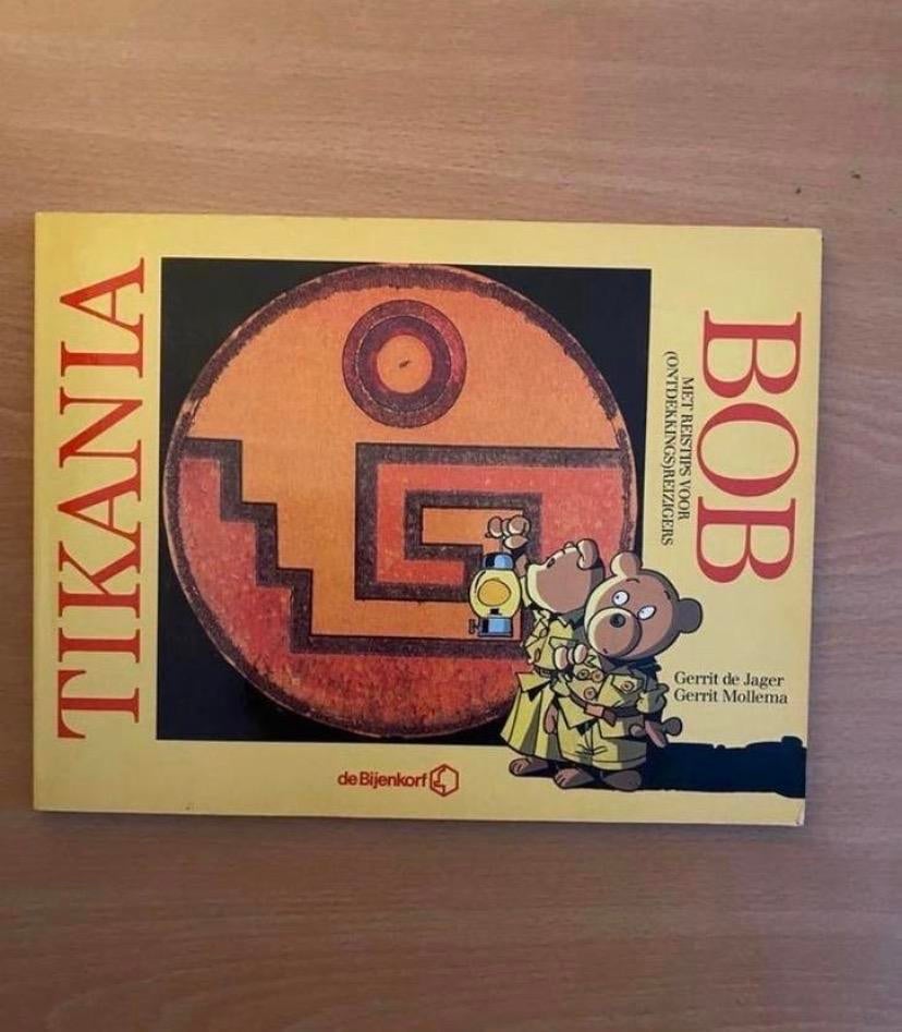 Bob Tikania stripboek - Gerrit de Jager & Gerrit Mollema, Boeken, Eén stripboek, Ophalen of Verzenden, Zo goed als nieuw
