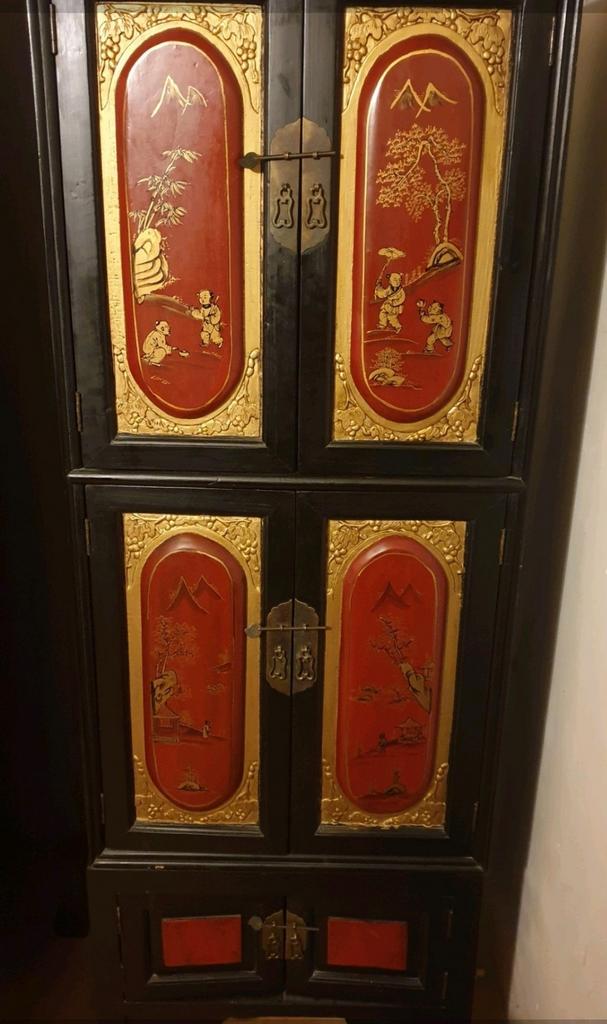 Chinese kast, Antiek en Kunst, Antiek | Meubels | Kasten, Ophalen