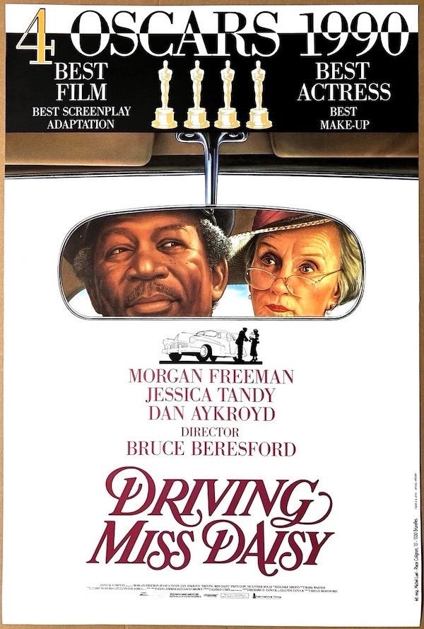 Driving Miss Daisy (1989) - Originele filmposter, Ophalen of Verzenden, Zo goed als nieuw, A1 t/m A3, Film en Tv