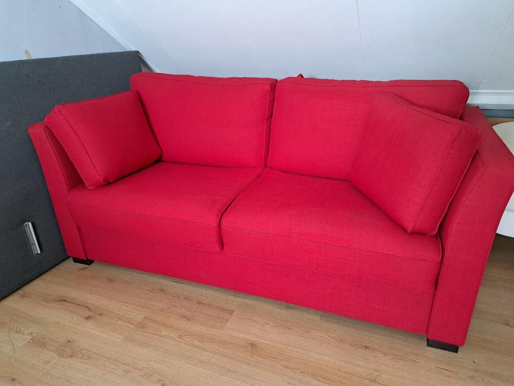 Bedbank, Ophalen, Tweepersoons, 140 cm, Zo goed als nieuw