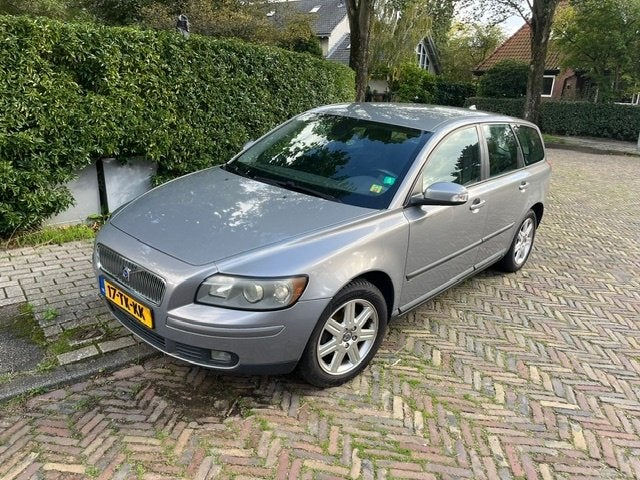 Volvo V50 1.8 2006 Grijs, Auto's, Voorwielaandrijving, 125 pk, 1281 kg, 4 cilinders