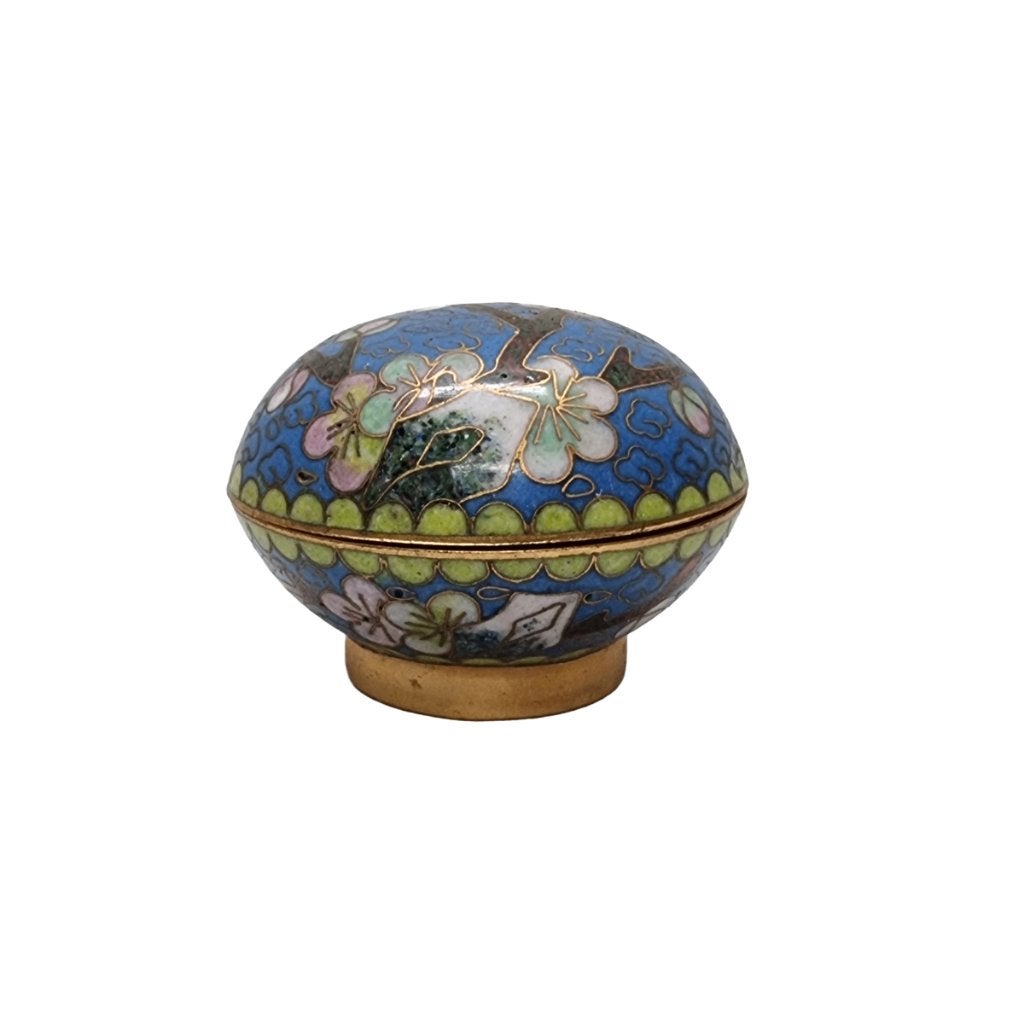 Chinese Cloisonné pillendoosje, Ophalen of Verzenden