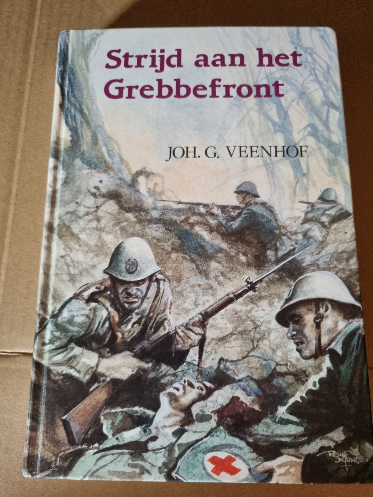 Strijd aan het Grebbefront - Joh. G. Veenhof, Joh. G. Veenhof, Landmacht, Ophalen, Tweede Wereldoorlog