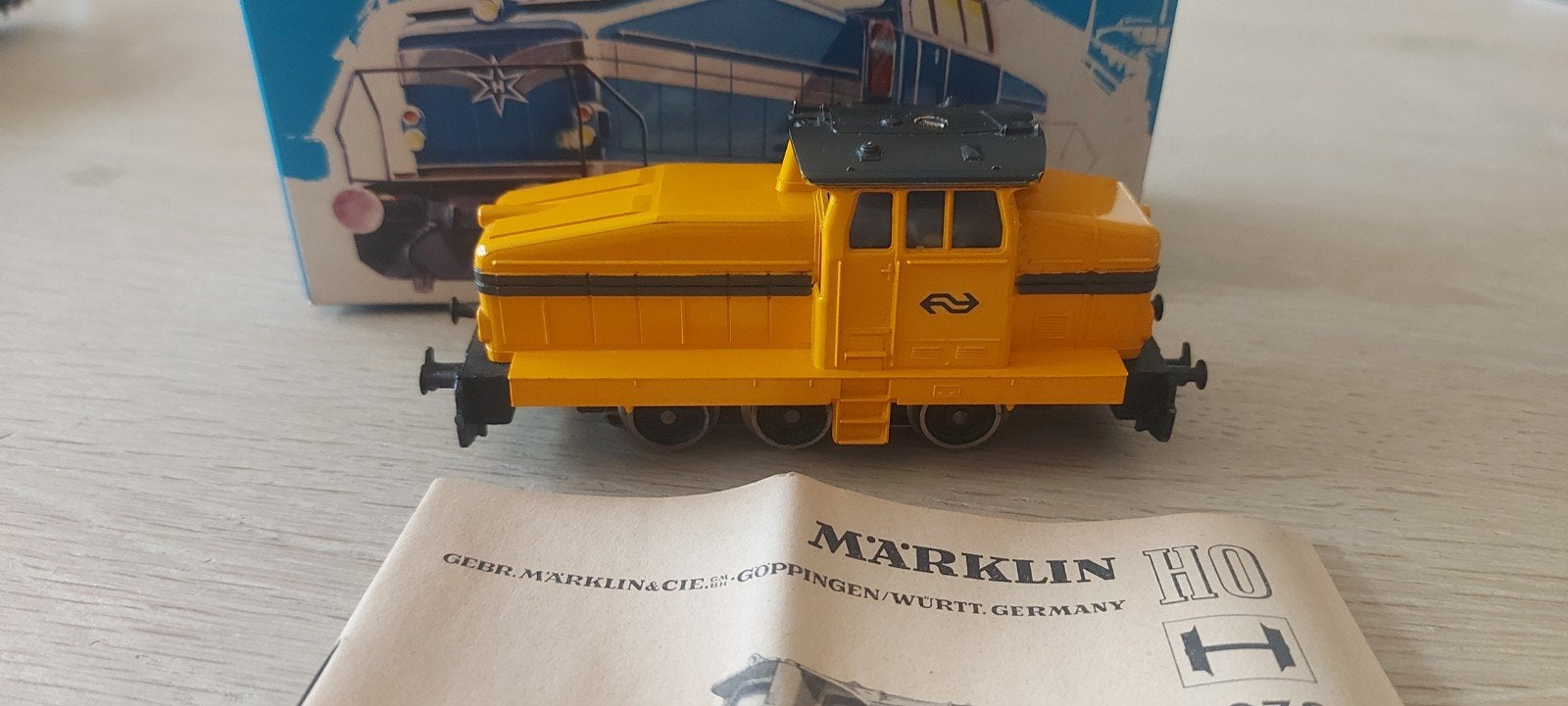 Märklin NS dieselloc dhg 500 rangeerloc artnr 3078 in ovp, Wisselstroom, Locomotief, Ophalen of Verzenden, Märklin