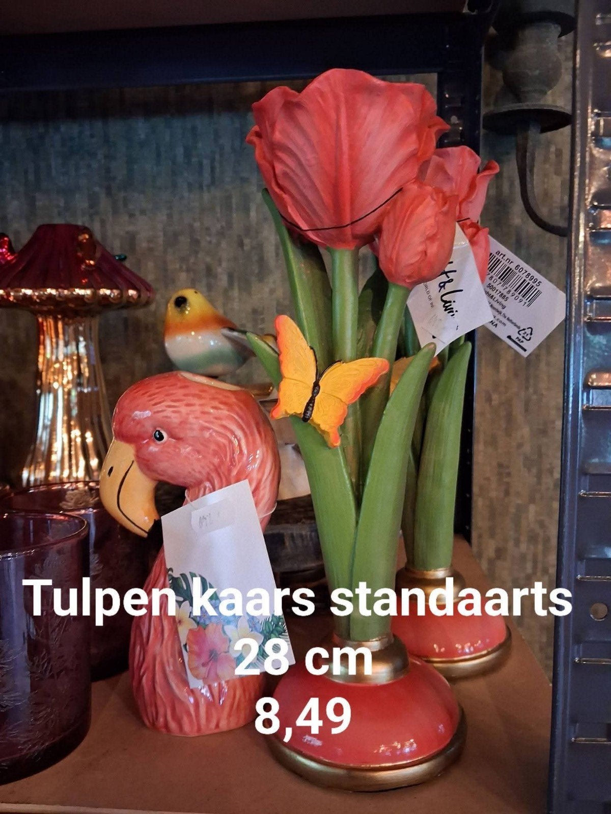 Woonaccessiores, Ophalen of Verzenden, Zo goed als nieuw, Overige materialen, Minder dan 25 cm