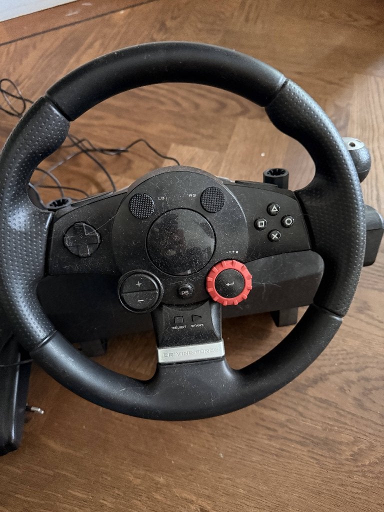 Logitech Driving Force GT (E-X5C19) racestuur met pedalen, Ophalen of Verzenden, Gebruikt, Logitech