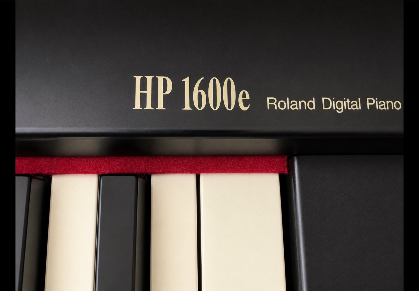 Roland HP 1600e Digitale Piano - Zwart, Muziek en Instrumenten, Piano's, Ophalen, Zwart, Digitaal, Zo goed als nieuw