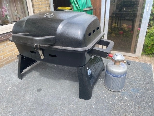 GRILLMEISTER Tafel gas-BBQ, Ophalen of Verzenden, Zo goed als nieuw, Grill Meister