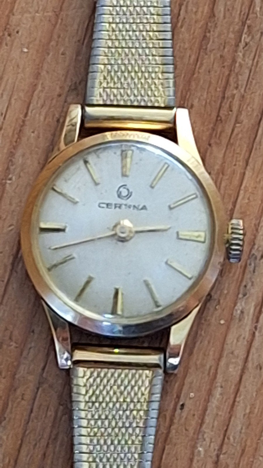 Certina dames horloge loopt goed ., Verzenden, Staal, Overige merken, 1960 of later