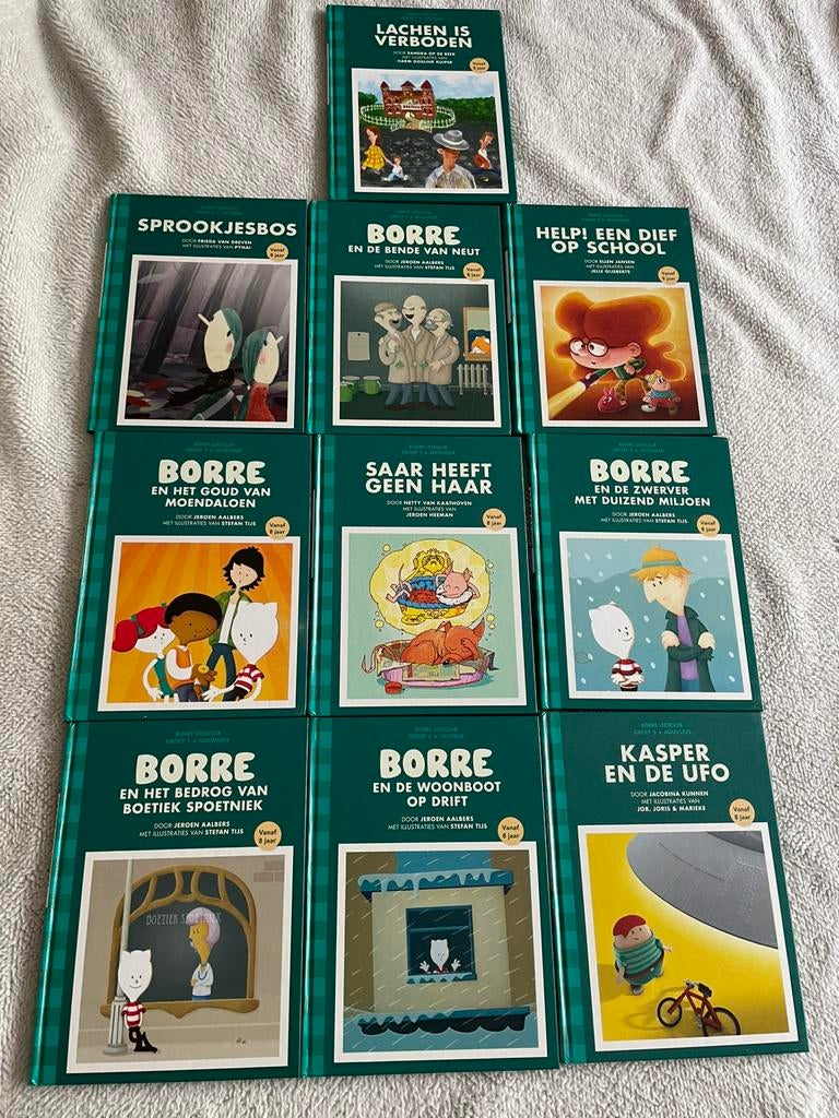 Borre boekjes 10 stuks groep 5, Boeken, Kinderboeken | Jeugd | onder 10 jaar, Ophalen of Verzenden, Zo goed als nieuw, Fictie algemeen
