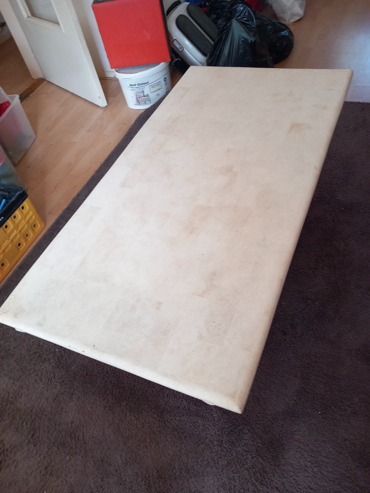 Unieke marmeren dressoir met spiegel en salontafel, Huis en Inrichting, Tafels | Salontafels, Ophalen, Overige materialen, Gebruikt