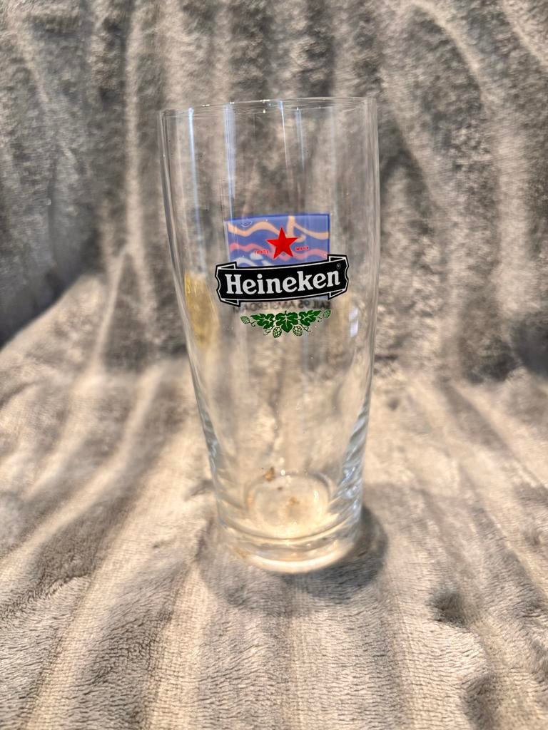 Heineken Bierglas - Sail 95 Amsterdam Editie, Verzamelen, Ophalen of Verzenden, Zo goed als nieuw, Glas of Glazen, Heineken