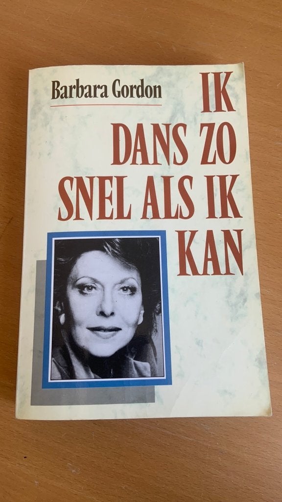 Ik dans zo snel als ik kan - Barbara Gordon, Boeken, Ophalen of Verzenden, Gelezen, Overige