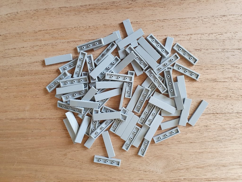 Partij N36=100x Nieuwe Lego tegels 1x4 (Meerdere setjes)