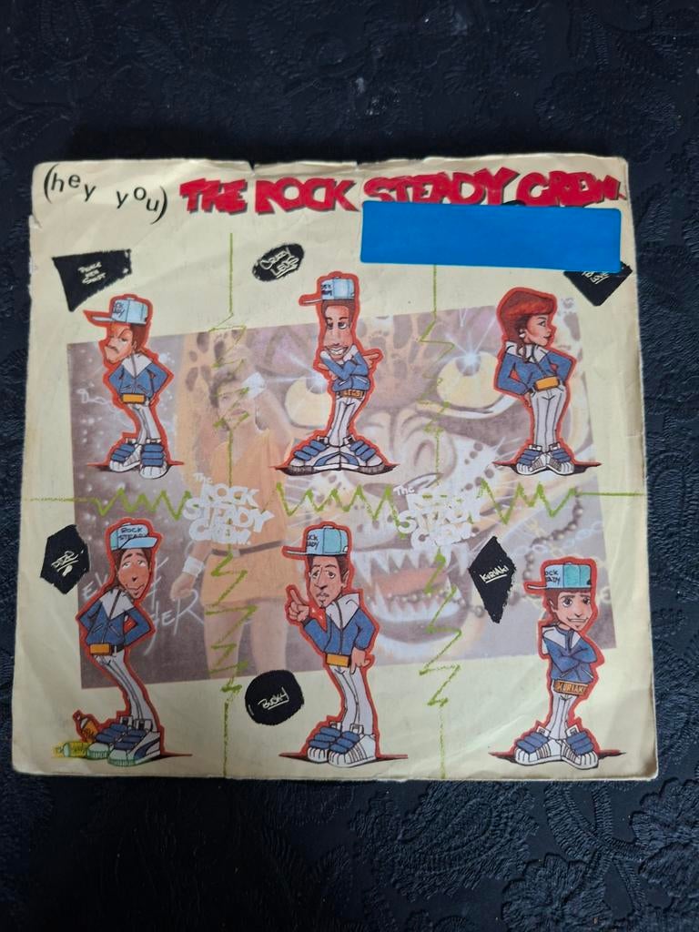 The Rock steady crew - hey you the Rock steady crew, Cd's en Dvd's, Vinyl Singles, Ophalen of Verzenden, Zo goed als nieuw, Pop