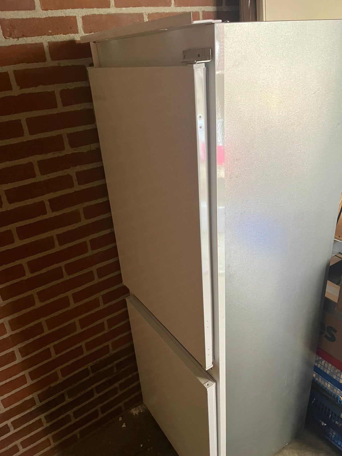 Inbouwkoelkast ikea. Maten op foto’s. Evt incl grijze deuren, Witgoed en Apparatuur, Ophalen, Zonder vriesvak, 200 liter of meer
