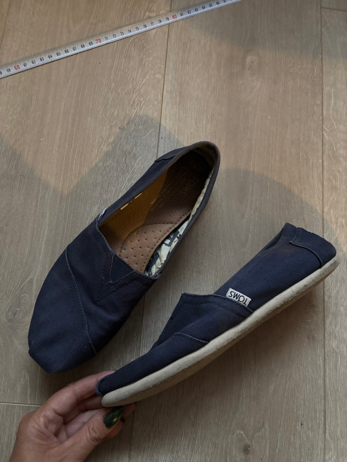 Blauwe Toms, Kleding | Dames, Schoenen, Blauw, Ophalen of Verzenden, Espadrilles of Moccasins, Gedragen
