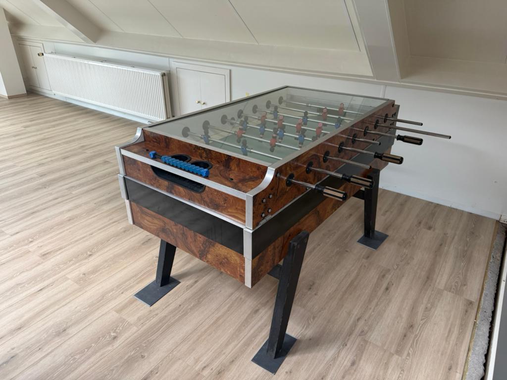 Klassieke Garlando Voetbaltafel - Achterpoot met scheur, Ophalen, Gebruikt