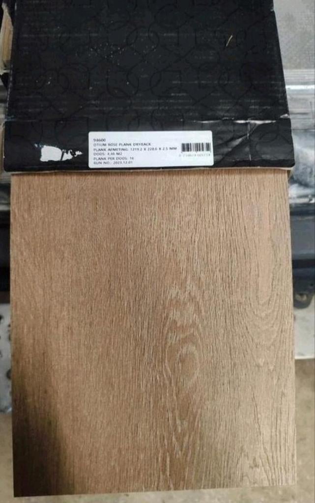Pvc vloer otium rose 8.92m2, Ophalen, Nieuw, 75 m² of meer, Overige typen