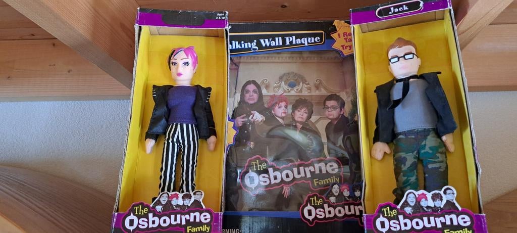 The Osbourne Family poppen - Kelly en Jack, Verzamelen, Ophalen of Verzenden, Nieuw, Overige typen
