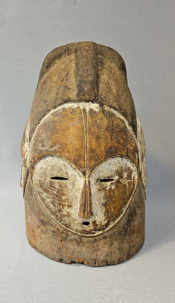 Fang Ngontang Viergezichten-masker – Gabon, Ophalen of Verzenden