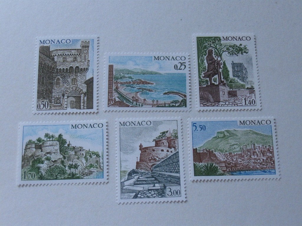Monaco, Ophalen, Monaco, Postfris