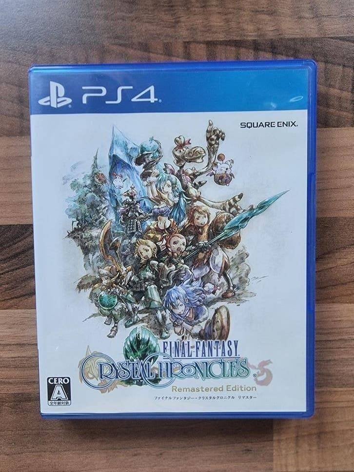 Final fantasy Crystal chronicles Remastered Japans, 1 speler, Ophalen of Verzenden, Zo goed als nieuw, Role Playing Game (Rpg)