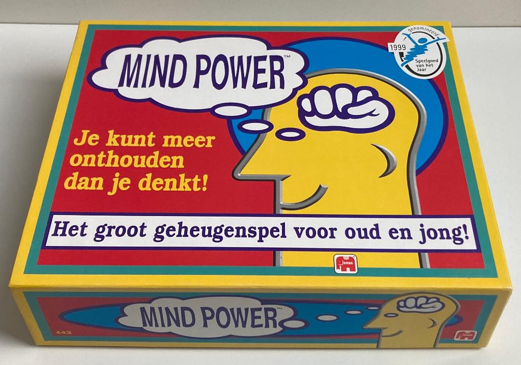Mind Power bordspel(MindPower,2-6 spelers,14+ jaar,geheugen), Vijf spelers of meer, Ophalen of Verzenden, Nieuw, Jumbo