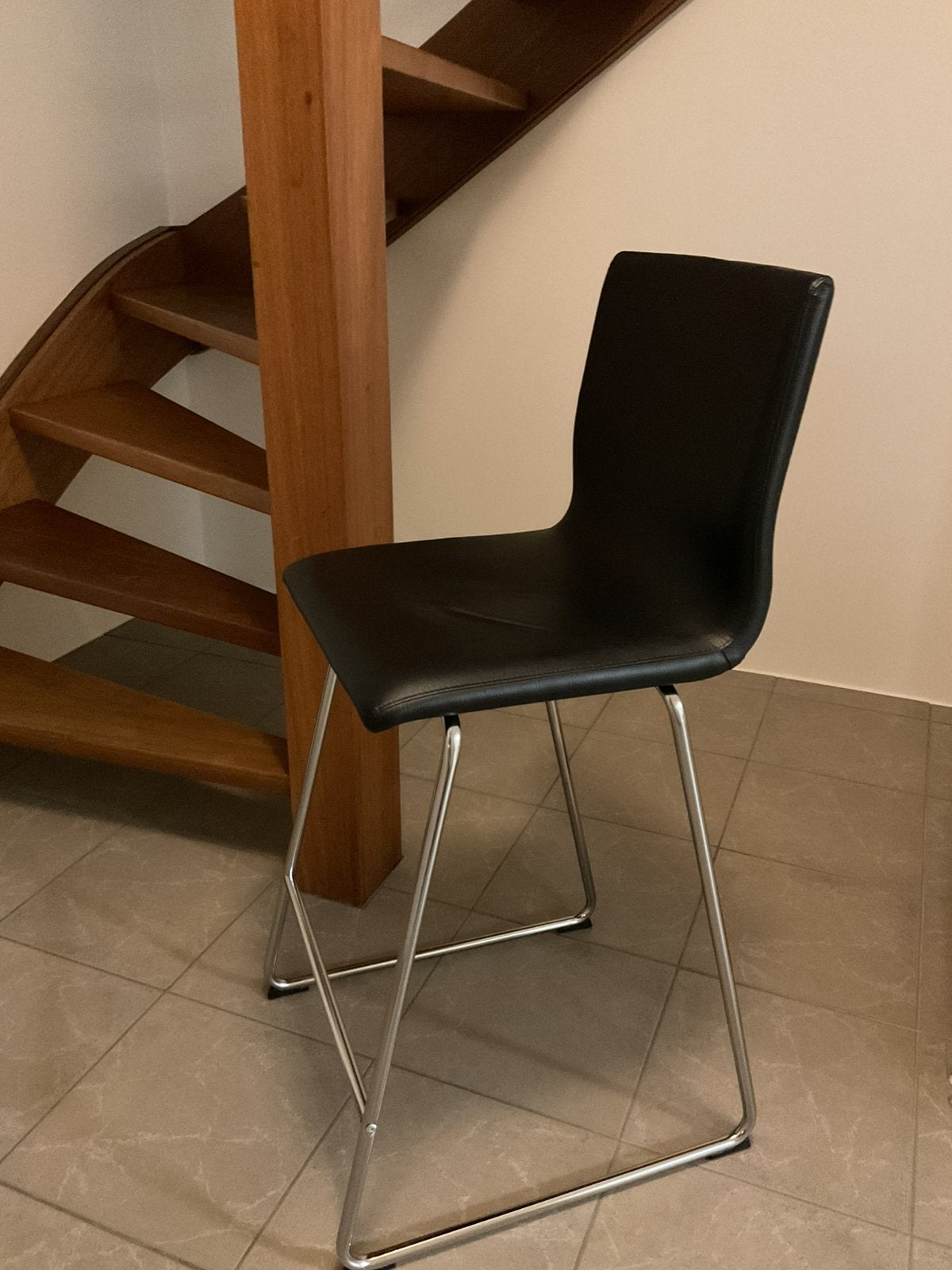 Barkruk Lillånås  Ikea  nieuwstaat, Huis en Inrichting, Barkrukken, 1 kruk, Ophalen, Zo goed als nieuw, 60 tot 90 cm