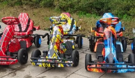 Joker elektrische GO kart 36v 250w Geel- 25km per uur, Ophalen of Verzenden, Nieuw