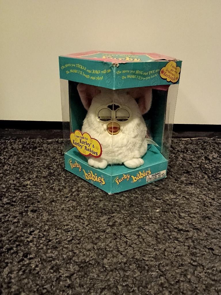 Furby baby Snowy White nieuw in doos, Verzenden, Nieuw